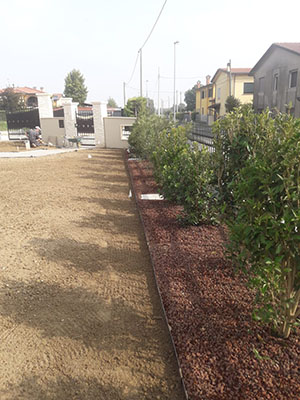 Realizzazione giardino Villetta